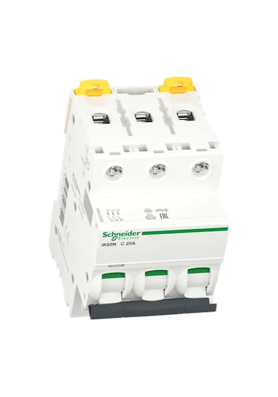 Schneider Electric Acti9 İk60N A9K24320 20A Sigorta (3P, 6Ka, C Eğrisi)
