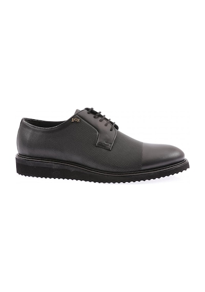 Dgn 3417 Erkek Eva Taban Bağcikli Lazerli Oxford Ayakkabi 3417-1591-R2061 Siyah