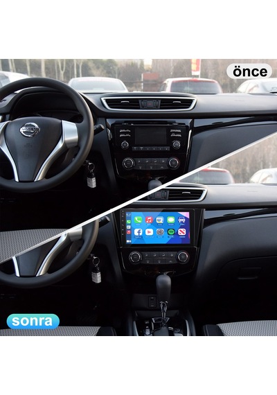 Nissan Qashqai 2014-2021yıl Carplay Navigasyon 2gb Ram 32gb Rom