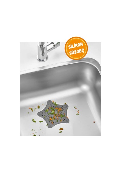 Yıldız Silikon Lavabo Ve Küvet Gider Süzgeci Silikon Diğer