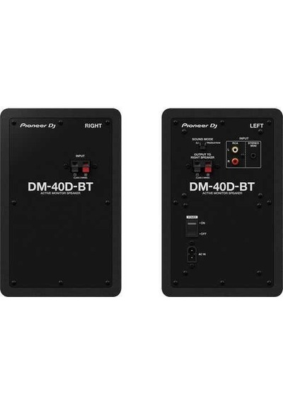 DM-40D-BT 4 İnch Bluetooth® Özellikli Stüdyo & DJ Masaüstü Monitör Hoparlör