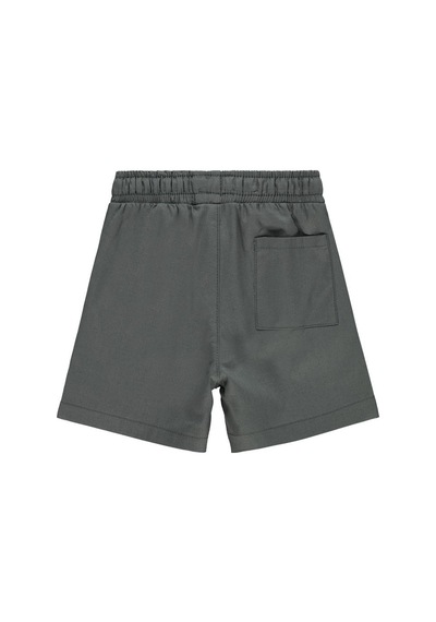 Civil Boys Bağcıklı Basic 2-5 Yaş Şort - Gri Füme
