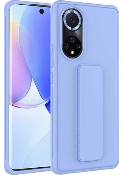 Huawei Honor 50 Kılıf Zore Qstand Kapak Lila