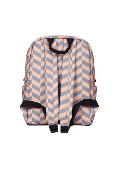 Bloominbag Smokey Chevron 13-14 İnç Laptop / Macbook Sırt Çantası Gri - Taba