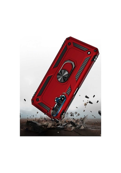 Huawei Nova 5T Kilif Zirhli Standli Miknatisli Tank Kapak 404029608