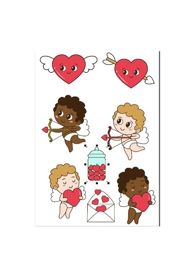Eros Sticker Set