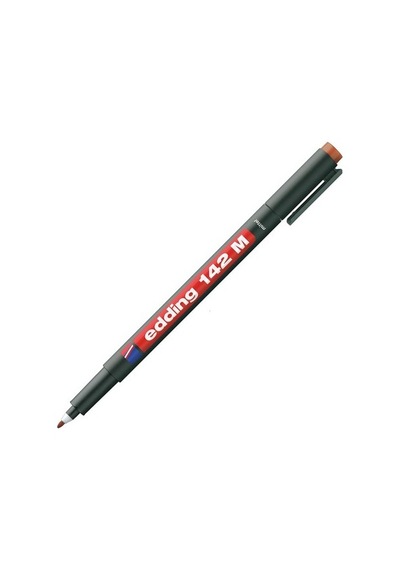 6'lı Kahverengi Edding 142m Asetat Kalemi 1 MM Kahverengi