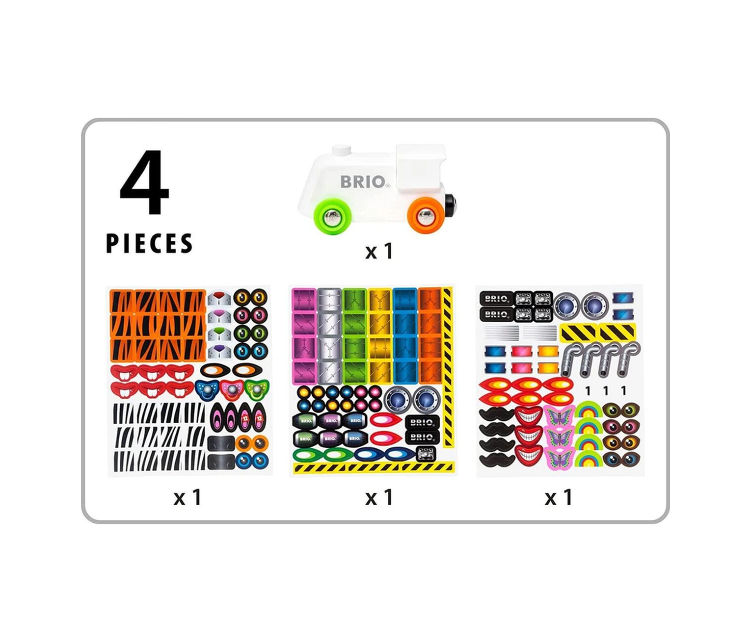 Stickerlı Tren 33979