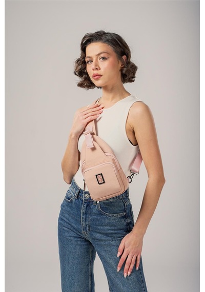Ççs Kadın 17986 Çapraz Çanta Pembe