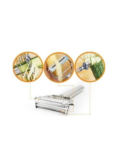 Premium Paslanmaz Çelik Çok Amaçlı Sebze Soyucu, Patates, Havuç, Salatalık Ve Meyveler İçin Ergonomik Y-şekilli Diğer