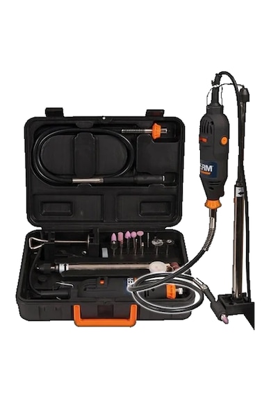 Ferm Ctm1010 160w 40 Parça Mini Gravür Hobi Seti + Rtrmax Rtm326 3.6v Çift Fonksiyonlu Şarjlı Tornavida Seti
