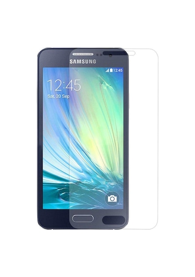 Samsung Uyumlu Galaxy A3 2015 Nano Kırılmaz Cam Ekran Koruyucu Şeffaf