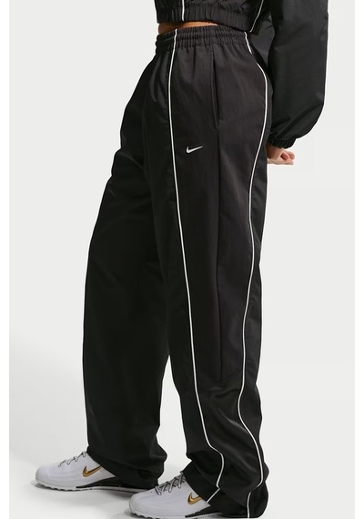 Nike Sportswear Oversized Mid Rise Training Wide Leg Sweatpants Kadın Oversize Eşofman Altı Siyah