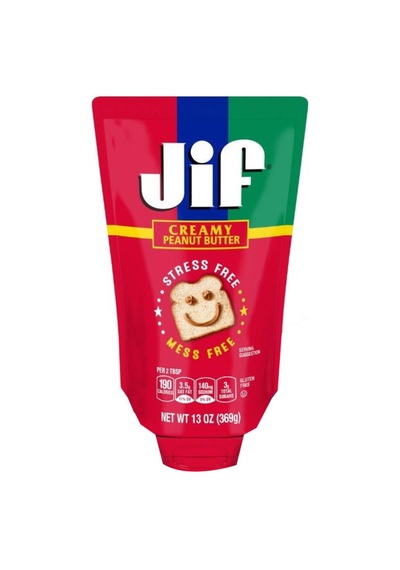 Jif Squeeze Creamy Yer Fıstığı Ezmesi 369 G