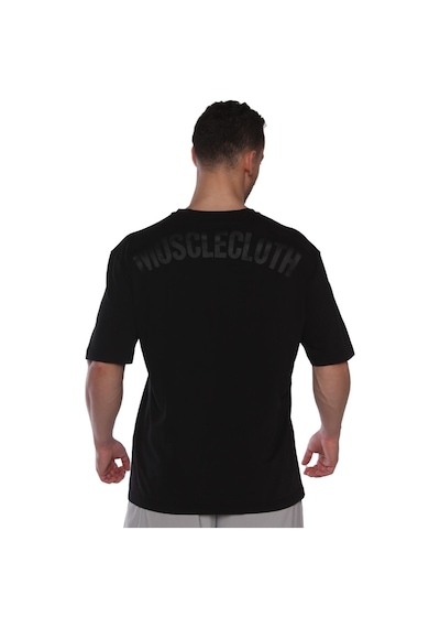 Musclecloth Washed Oversize T-Shirt Siyah