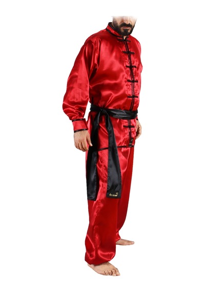 Dosmai Wushu Çençuan Elbisesi Kırmızı Vs090 Kırmızı