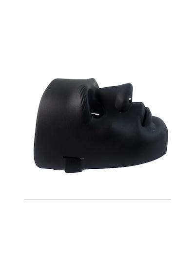 Mey İthalat Siyah Renk Hip Hop Anonim Jabbawockeez Dans Maskesi 18x19 Cm