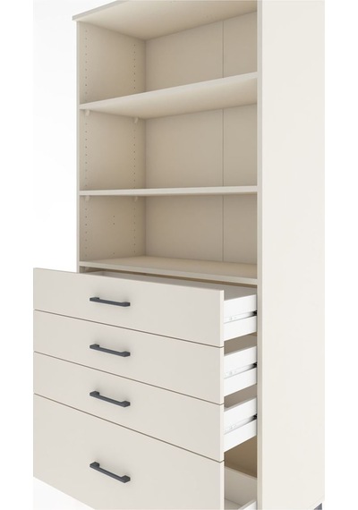 Hyperion Dolap 3 Raflı 4 Çekmeceli 88x44x195 Aytaşı-aytaşı Aytaşı Hyperion Dolap 3 Raflı 4 Çekmeceli 88x44x195 Aytaşı-aytaşı Aytaşı