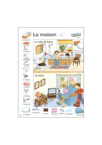 The Usborne First 1000 Words In French