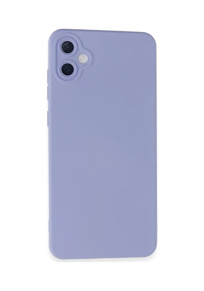 Samsung Galaxy A05 Kılıf Nano İçi Kadife Silikon - Lila 0.2M-Çok Renkli