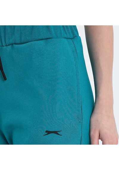 Slazenger VETERAN RBN Kadın Cepli Turkuaz Eşofman Altı