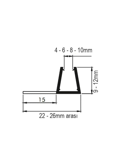 Ayrıntıshop Duşakabin Yan Suluk Fitili 4-6 Mm 200cm Şeffaf