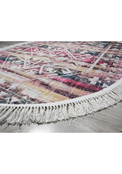 Yamalıhome Angel 1342-02 Renkli Kilim Desen 120X180 Cm Saçaklı Ov