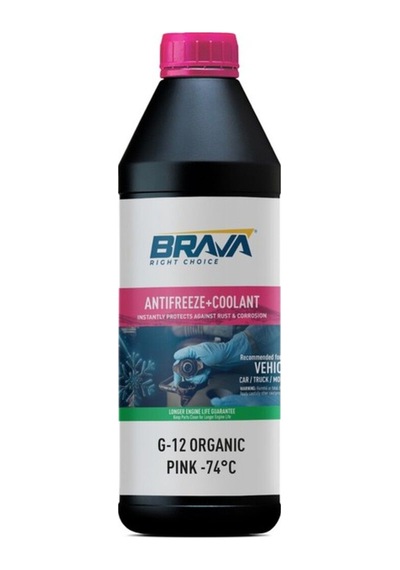 G-12 Organik Antifriz Pembe -74 C