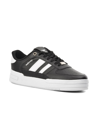Walkway Sandy Siyah-Beyaz Tek Renk Sneaker Beyaz - Siyah