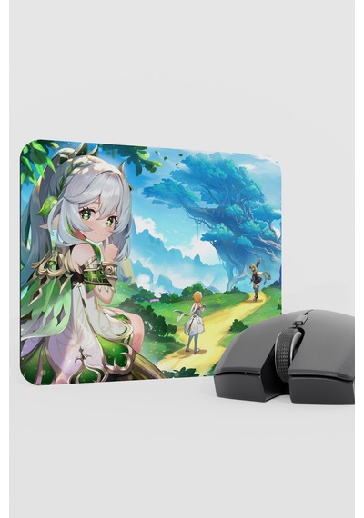 Nahida Genshin Impact Anime Gacha V2 - 22x18 Gaming Mouse Pad Fare Altlığı