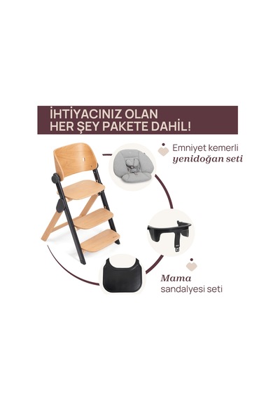 Chicco Meravıglıa Mama Sandalyesi Ebony 04087149310000