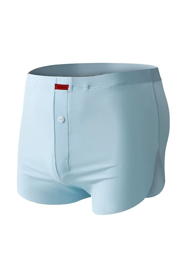 Ece's Design Boxer Buz İpek Dikisiz 1 Parça M1003 Gri