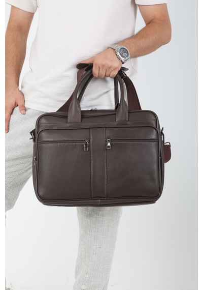 Erzeno Hakiki Deri Evrak Ve Laptop Çantası / Uzun Askılı Büyük Boy Laptop Çanta / 15,6 İnç Kahverengii - 628189100 Kahverengii Erzeno Hakiki Deri Evrak Ve Laptop Çantası / Uzun Askılı Büyük Boy Laptop Çanta / 15,6 İnç Kahverengii - 628189100 Kahverengii