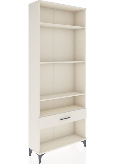Arges Dolap 4 Raflı Tek Çekmeceli 88x30x221 Aytaşı-aytaşı Aytası