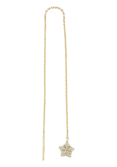 Glorria Altın Sallantı Yıldız Küpe N11.11132