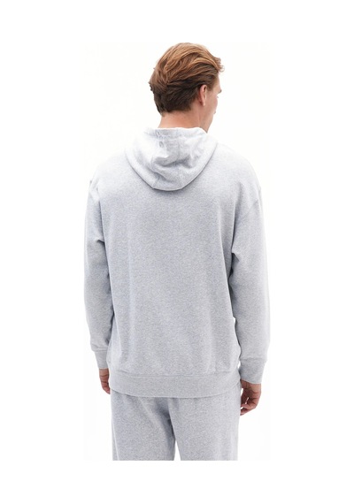 Puma Uptown Graphic Hoodie Erkek Gri Spor Sweatshirt Gri Gri