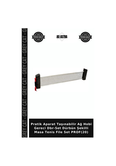 Pratik Aparat Taşınabilir Ağ Hobi Gereci Dbr-set Dürbün Şekilli Masa Tenis File Set Prof 20 Belirtilmemiş
