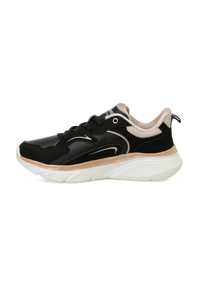 Kinetix Mone Pu W 5pr Kadın Siyah-ekru 36-40 Sneaker Ayakkabı Siyah