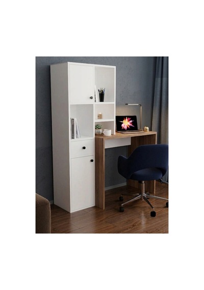 Juliet Dolaplı Raflı Çekmeceli Kitaplıklı Çalışma Masası Beyaz & Atlantik Çam Beyaz - Atlantik Çam - 885986509 Beyaz - Atlantik Çam Juliet Dolaplı Raflı Çekmeceli Kitaplıklı Çalışma Masası Beyaz & Atlantik Çam Beyaz - Atlantik Çam - 885986509 Beyaz - Atlantik Çam