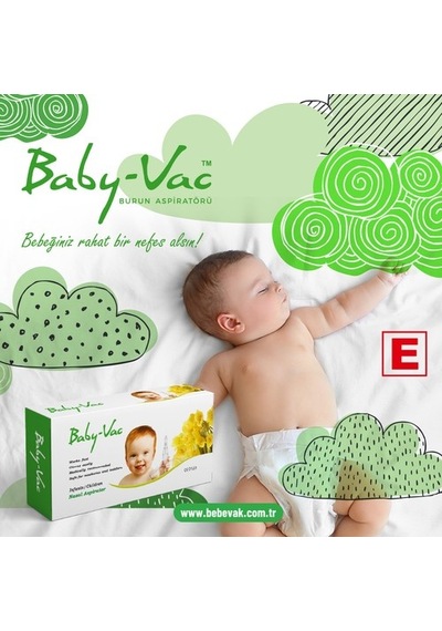 Baby-vac Burun Aspiratörü, Elektrik Süpürgesi İle Çalışır.