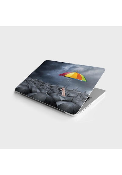 Laptop Sticker Notebook Kaplama Etiketi Şemsiye