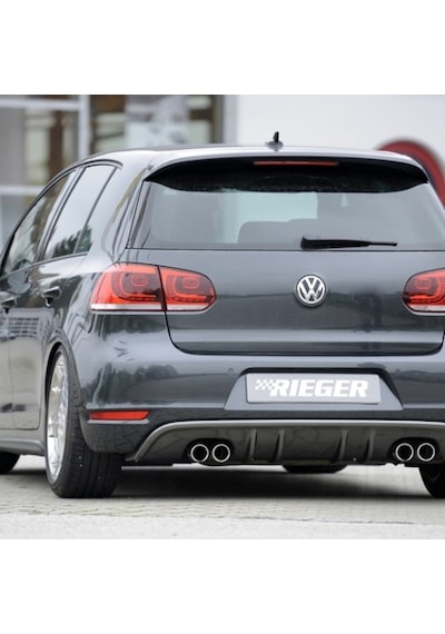 VW Golf 6 Difüzör - Plastik - Parlak Siyah