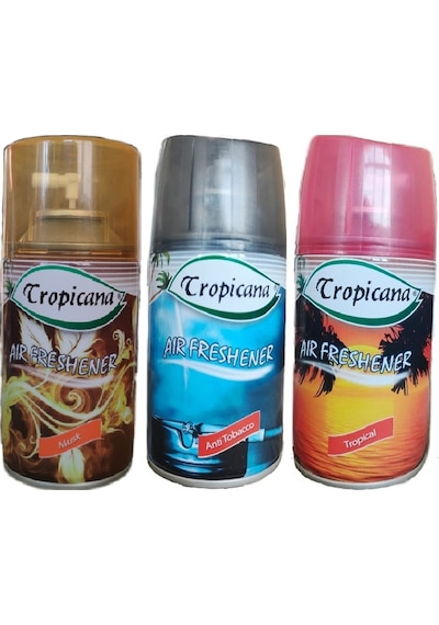 Air Freshener Oda Kokusu Musk Tobacco Tropical 3 x 260 ml