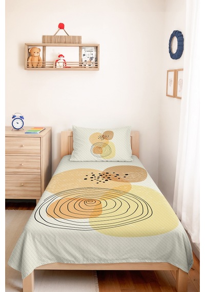 Soyut Geometrik Krem Genç Odası Tek Kişilik Pike Takımı-modern Sarı 160x220 Cm Kapitone Yatak Örtüsü Gölge Adaçayı Sarmalı Soyut Geometrik Krem Genç Odası Tek Kişilik Pike Takımı-modern Sarı 160x220 Cm Kapitone Yatak Örtüsü Gölge Adaçayı Sarmalı