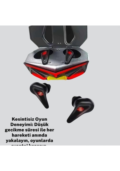 Led Işıklı Kablosuz Kulaklık Ergonomik Tasarım Yeni Nesil 00