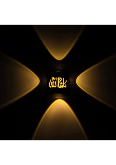 Pm-24448 3000k Maşallah Dekoratif Led Duvar Aplik