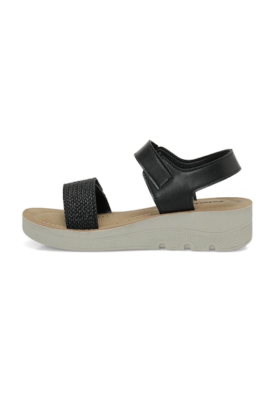 Polaris 409105.z Siyah Kadın Comfort Sandalet 409105.z6fx 000000000102252287 Polaris 409105.z Siyah Kadın Comfort Sandalet 409105.z6fx 000000000102252287