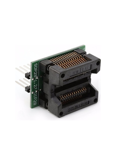 Sop28 So28 To Dıp28 Yaylı Adaptör Soket Eeprom Flash Programlayıcı Entegre Kolay Programlama