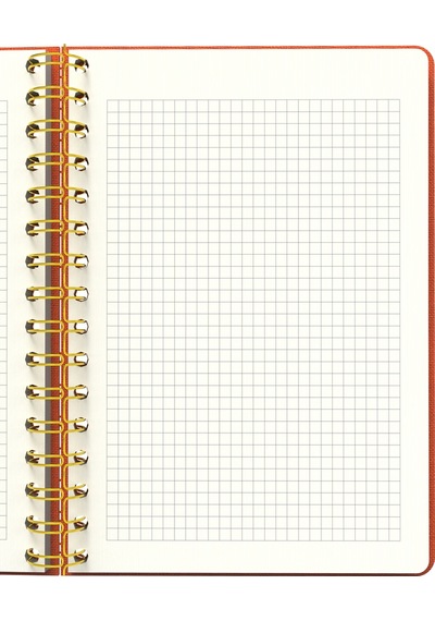 Melimelek Kareli Defter Turuncu Bez Ciltli - Ceyda Düvenci Turuncu