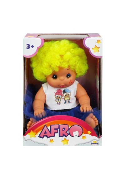20040 Afro Kıvırcık Saçlı Bebek 23 Cm -sunman - Izbp-889766 1 Adet